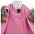 Abrigo de mezcla de cachemira Fendi FF7938 Z2R Rosa - vista 6