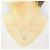 Autre Marque Initial K Diamant-Halskette aus Weißgold Au750 Silber - Ansicht 6