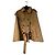 Capa de algodón Topshop Petite Camel Beige