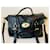 Mulberry Alexa Oversized Nero Gold hardware  - vista 18