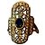 No Brand Nuovo Anello in Oro, Zaffiro e Diamanti Gold hardware
