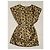 Autre Marque Top MOIMOI con estampado de leopardo Negro Dorado - vista 17
