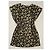 Autre Marque Top MOIMOI con estampado de leopardo Negro Dorado - vista 19