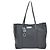 Prada Etikette Tote Tessuto Groß Schwarz