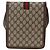 Borsa a Spalla Gucci GG Supreme Web Sherry Line PVC Beige Oro 145857 Auth BA11894 D'oro - vista 2