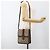 Borsa a Spalla Gucci GG Supreme Web Sherry Line PVC Beige Oro 145857 Auth BA11894 D'oro - vista 24