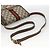 Borsa a Spalla Gucci GG Supreme Web Sherry Line PVC Beige Oro 145857 Auth BA11894 D'oro - vista 7