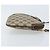 Borsa Sherry Line GG Supreme Web di GUCCI in PVC Beige e Oro 904 02 047 Auth ka3560 D'oro - vista 3