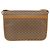 Gucci Borsa a Spalla Micro GG Supreme PVC Beige Oro 001 904 0915 Auth ka3456 D'oro - vista 2