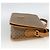 Gucci Borsa a Spalla Micro GG Supreme PVC Beige Oro 001 904 0915 Auth ka3456 D'oro - vista 4