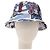 CHANEL Cappello in Cotone Bianco CC Auth YKZ930M - vista 2