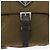 Borsa a Spalla PRADA Nylon Khaki Argento Autentica 174613 Cachi - vista 10