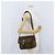 Borsa a Spalla PRADA Nylon Khaki Argento Autentica 174613 Cachi - vista 27
