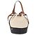 LOEWE - Ghibli Il Mio Vicino Totoro Borsa Secchiello Nera Profonda in Tela Auth 167150SM Marrone - vista 2