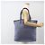 PRADA Tote Bag aus Nylon und Leder hellblau silber authentisch 174547 - Ansicht 23