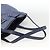 PRADA Tote Bag aus Nylon und Leder hellblau silber authentisch 174547 - Ansicht 7