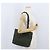 Tote PRADA Plastikkettentasche Nylon Khaki Silber Auth 174554 - Ansicht 23