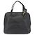 Céline Borsa a mano CELINE Circle in pelle 2 in 1 nera e oro Auth YKZ085 Nero D'oro - vista 2