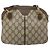 Borsa Sherry Line GG Supreme Web di GUCCI in PVC Beige e Oro 904 02 047 Auth ka3455 D'oro - Ansicht 2