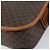 Céline Borsa a Spalla CELINE Macadam Canvas Stella in Pelle PVC Marrone Oro Auth BAZ619A D'oro - vista 16
