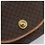 Céline Borsa a Spalla CELINE Macadam Canvas Stella in Pelle PVC Marrone Oro Auth BAZ619A D'oro - vista 18