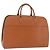 LOUIS VUITTON Bolso de Mano Epi Sorbonne Zipangu Oro M54518 LV Auth ep13869