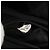 PRADA Borsa a mano in nylon nero argento Auth bs34251 - vista 12