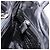 PRADA Borsa a mano in nylon nero argento Auth bs34251 - vista 21