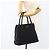 PRADA Borsa a mano in nylon nero argento Auth bs34251 - vista 25