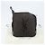 Saint Laurent Borsa a Spalla Mombasa in Tela e Pelle Marrone Scuro Argento Auth hk3606V - vista 12