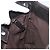 Saint Laurent Borsa a Spalla Mombasa in Tela e Pelle Marrone Scuro Argento Auth hk3606V - vista 19