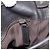 Saint Laurent Borsa a Spalla Mombasa in Tela e Pelle Marrone Scuro Argento Auth hk3606V - vista 21