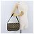Borsa a Spalla in Tela Trotter Christian Dior Blu Navy Oro Auth 174528 - vista 24