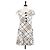 Camisa sin mangas de algodón con estampado Nova Check de BURBERRY blanca Auth BAZ832A Blanco