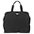 PRADA Borsa a mano in nylon nero argento Auth 173987 - vista 13