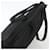 PRADA Borsa a mano in nylon nero argento Auth 173987 - vista 6