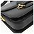 Céline Borsa a Spalla CELINE in Pelle Nera Oro Auth BAZ288 Nero D'oro - vista 15