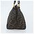 FENDI Zucca Canvas Handtasche Braun Schwarz Auth mr2221 - Ansicht 4