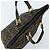 FENDI Zucca Canvas Handtasche Braun Schwarz Auth mr2221 - Ansicht 6
