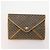 Céline Clutch in tela Macadam CELINE in pelle PVC 5 pezzi marrone oro Auth mr2262 D'oro - vista 2