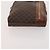 Céline Clutch in tela Macadam CELINE in pelle PVC 5 pezzi marrone oro Auth mr2262 D'oro - vista 21