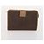 Céline Clutch in tela Macadam CELINE in pelle PVC 5 pezzi marrone oro Auth mr2262 D'oro - vista 23