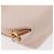 Borsa a mano in pelle Gancini Salvatore Ferragamo 2 in 1 Rosa Oro Auth BAZ784A - vista 17