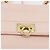 Borsa a mano in pelle Gancini Salvatore Ferragamo 2 in 1 Rosa Oro Auth BAZ784A - vista 19