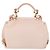 Borsa a mano in pelle Gancini Salvatore Ferragamo 2 in 1 Rosa Oro Auth BAZ784A - vista 2