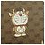 Borsa di collaborazione GUCCI Micro GG Supreme Doraemon in PVC 574886 Auth YKZ711SAM Beige D'oro - vista 19