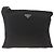 Borsa a Spalla PRADA Nylon Nero Argento Autentica BAZ203A - vista 13