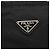 Borsa a Spalla PRADA Nylon Nero Argento Autentica BAZ203A - vista 18