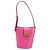Borsa a Spalla Gancini in Pelle Rosa Oro Auth ARZ836A di Salvatore Ferragamo D'oro