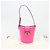 Borsa a Spalla Gancini in Pelle Rosa Oro Auth ARZ836A di Salvatore Ferragamo D'oro - vista 12